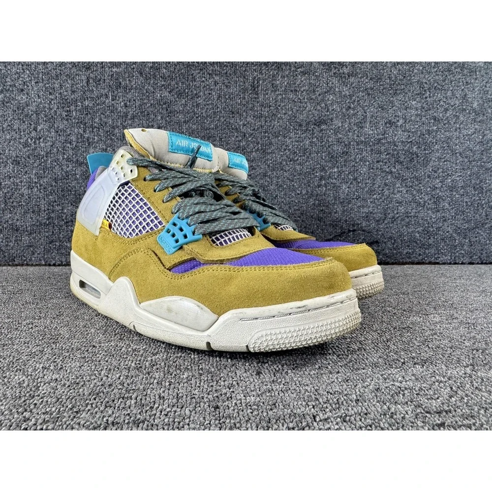 Jordan Air Jordan 4 Retro Union Desert Moss Shoes Mens 9.5 Sneakers DJ5718-300